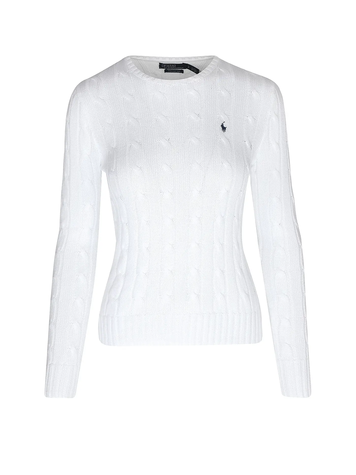 POLO RALPH LAUREN | Pullover Slim Fit JULIANNA | weiss